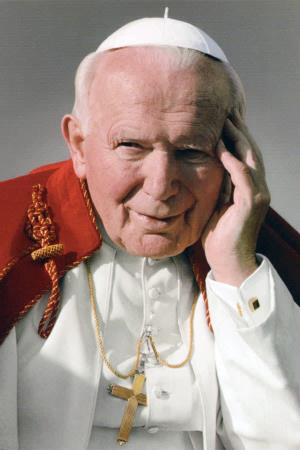 Pope John Paul II's poster