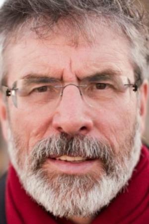 Gerry Adams's poster