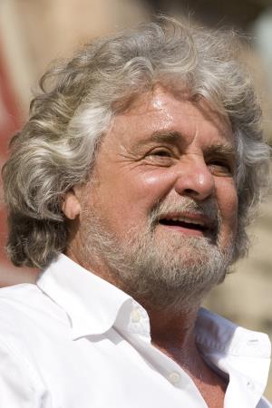 Beppe Grillo's poster