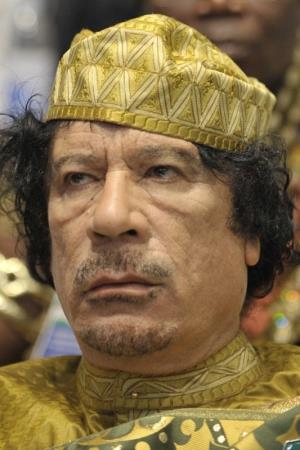 Muammar Gaddafi's poster