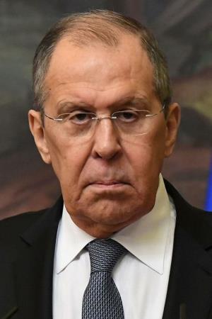 Sergey Lavrov's poster