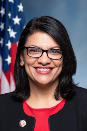 Rashida Tlaib's poster