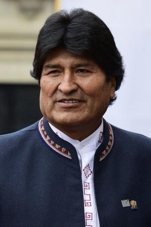 Evo Morales's poster