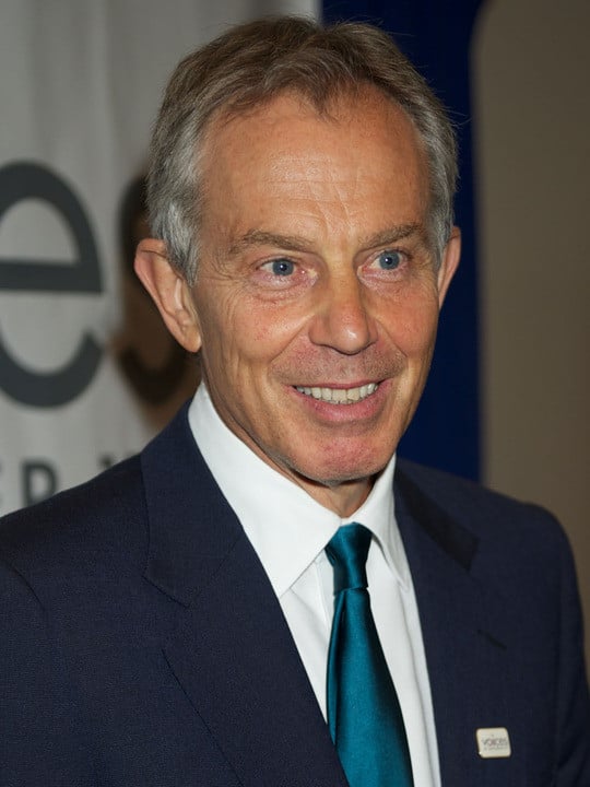 Tony Blair's poster