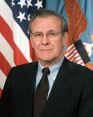 Donald Rumsfeld Poster