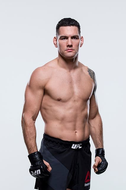 Chris Weidman's poster