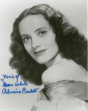 Adriana Caselotti's poster