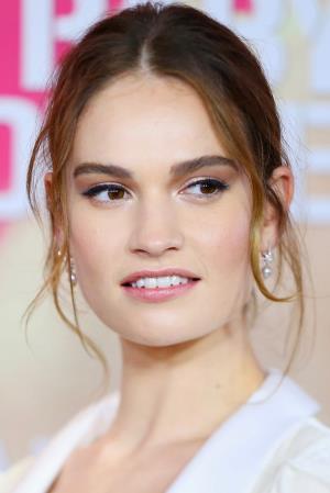 Lily James Poster