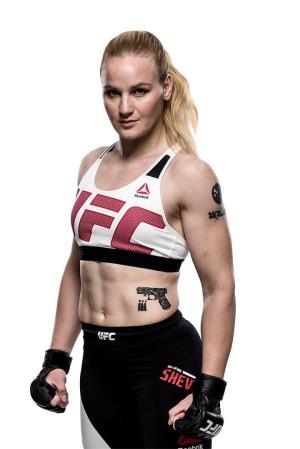 Valentina Shevchenko's poster