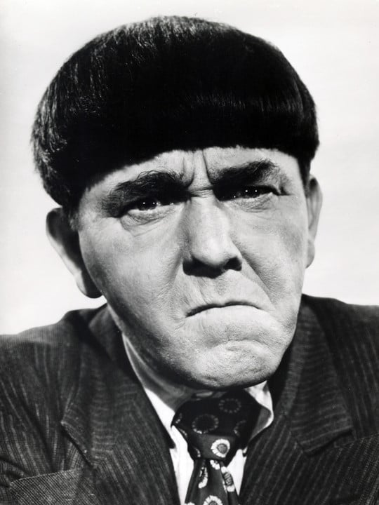 Moe Howard Poster