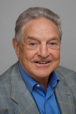 George Soros's poster