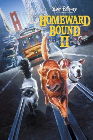 Homeward Bound II: Lost In San Francisco's Poster