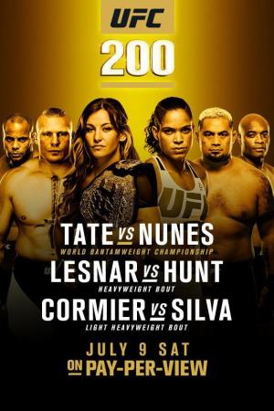 UFC 200: Cormier vs. Jones 2's Poster