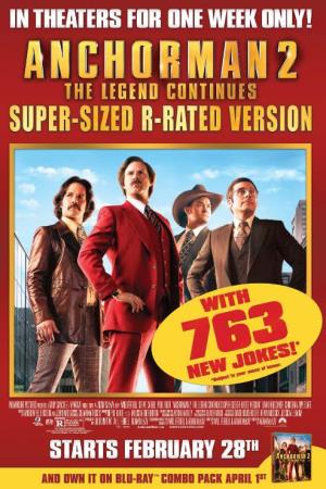 Anchorman 2: The Legend Continues's Poster