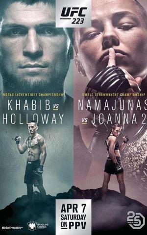 UFC 223 Live's Poster