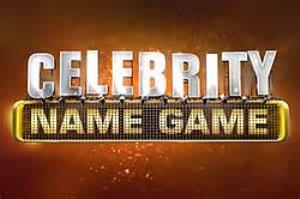 Celebrity Name Game's Poster
