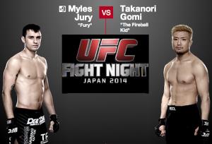 UFC Fight Night Asia's Poster