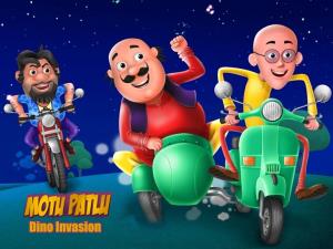 Motu Patlu - Dino Invasion's Poster