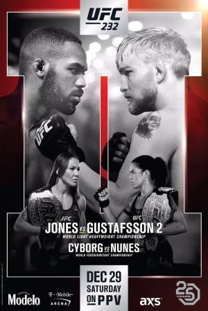 UFC 232's Poster