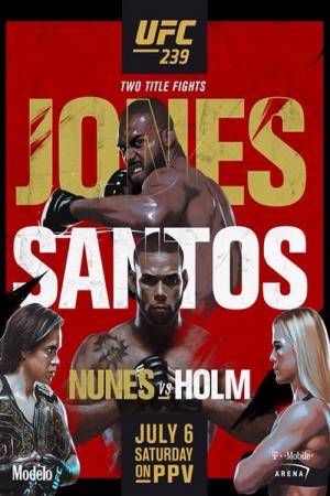 UFC 239's Poster