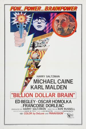 Billion Dollar Brain's Poster