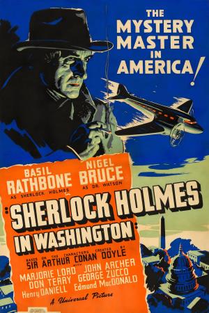 Sherlock Holmes in Washington's Poster