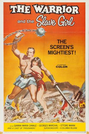 The Warrior And The Slave Girl's Poster