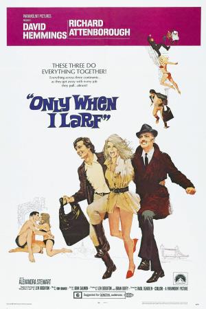 Only When I Larf's Poster