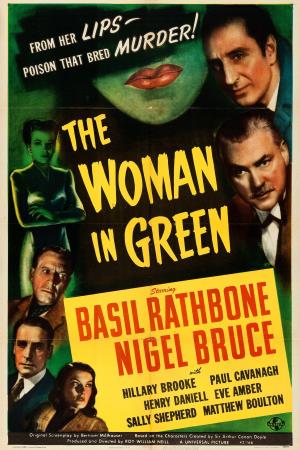 Woman in Green's Poster
