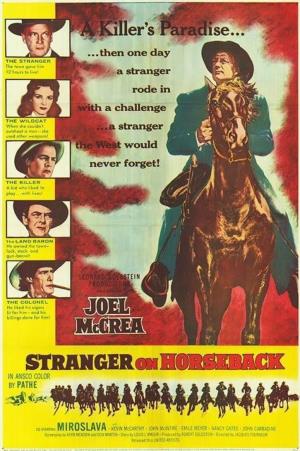 Stranger On Horseback's Poster