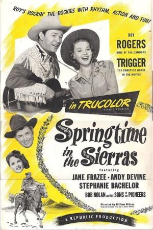 Springtime In The Sierras's Poster