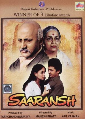 Saaransh's Poster