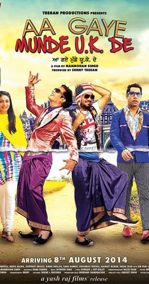 Aa Gaye Munde U.K. De's Poster
