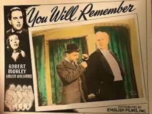 You Will Remember's Poster