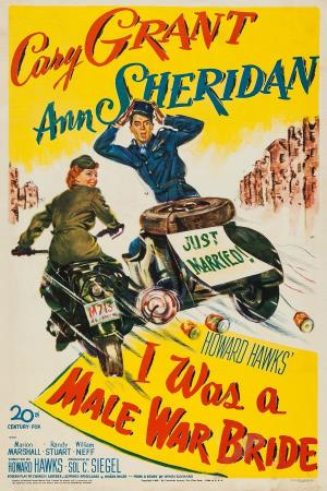 I Was A Male War Bride's Poster