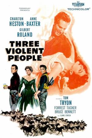 Three Violent People's Poster
