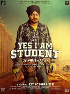 Yes I Am Student's Poster