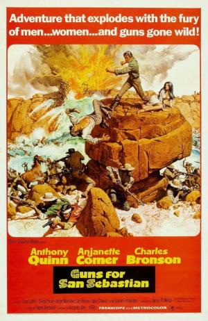Guns For San Sebastian's Poster