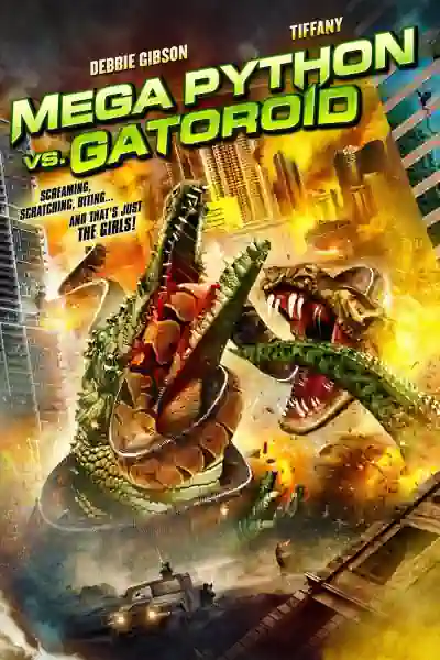 Mega Python Vs. Gatoroid's Poster