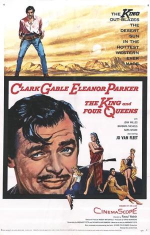 The King and Four Queens's Poster