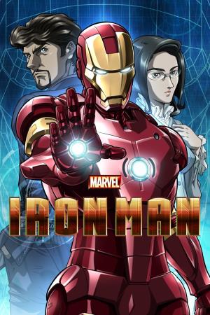 Marvel Anime Iron Man's Poster