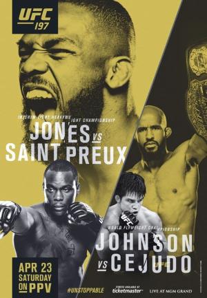 UFC 197's Poster