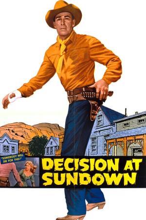 Decision at Sundown's Poster