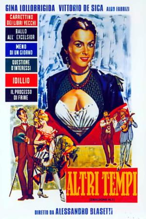 Altri tempi's Poster
