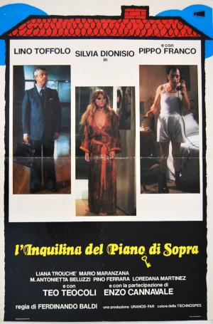 L'inquilina del piano di sopra's Poster