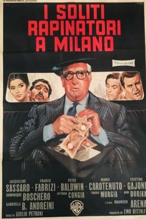 I soliti rapinatori a milano's Poster