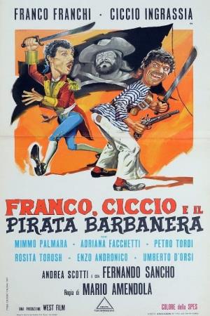 Franco, Ciccio e il pirata Barbanera's Poster
