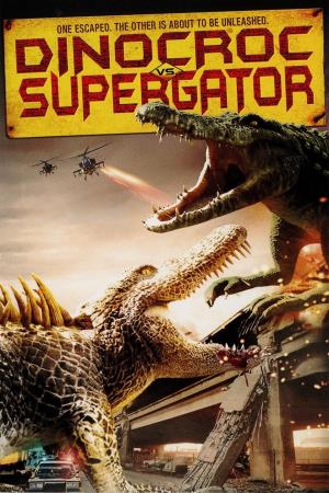Dinocroc Vs Supergator's Poster