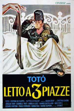 Letto a tre piazze's Poster
