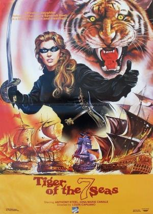 La tigre dei sette mari's Poster